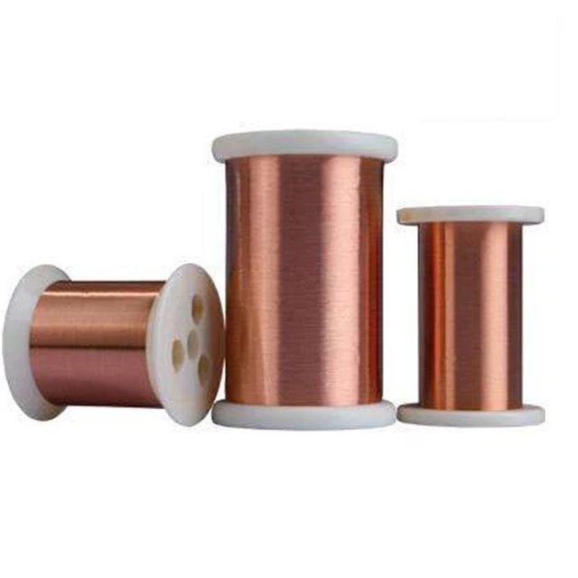 Winding enamelled copper wire for high frequency transformer